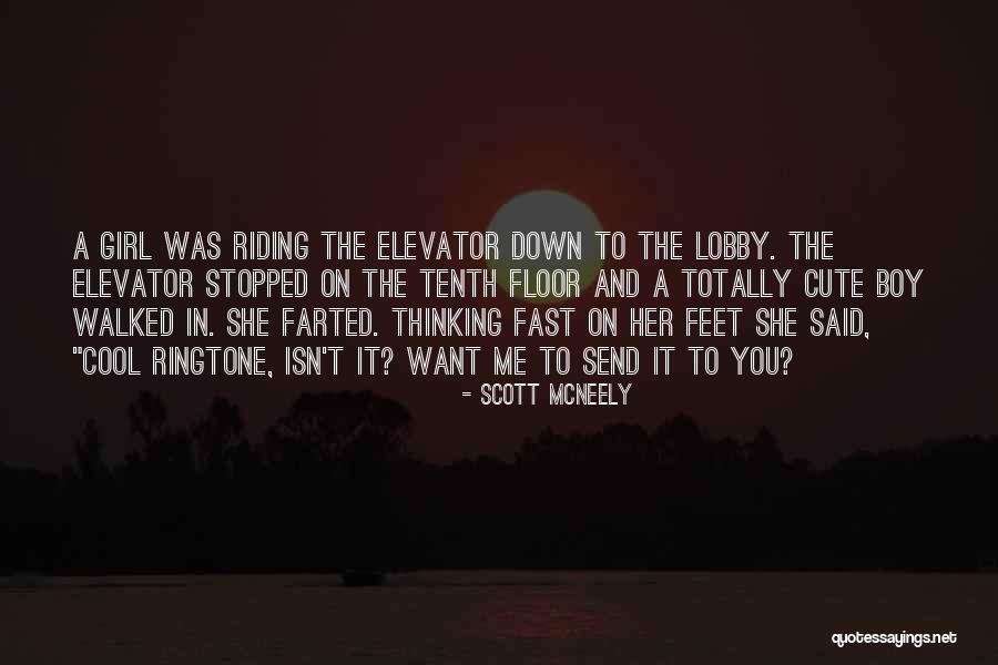 Cute Boy Girl Quotes By Scott McNeely