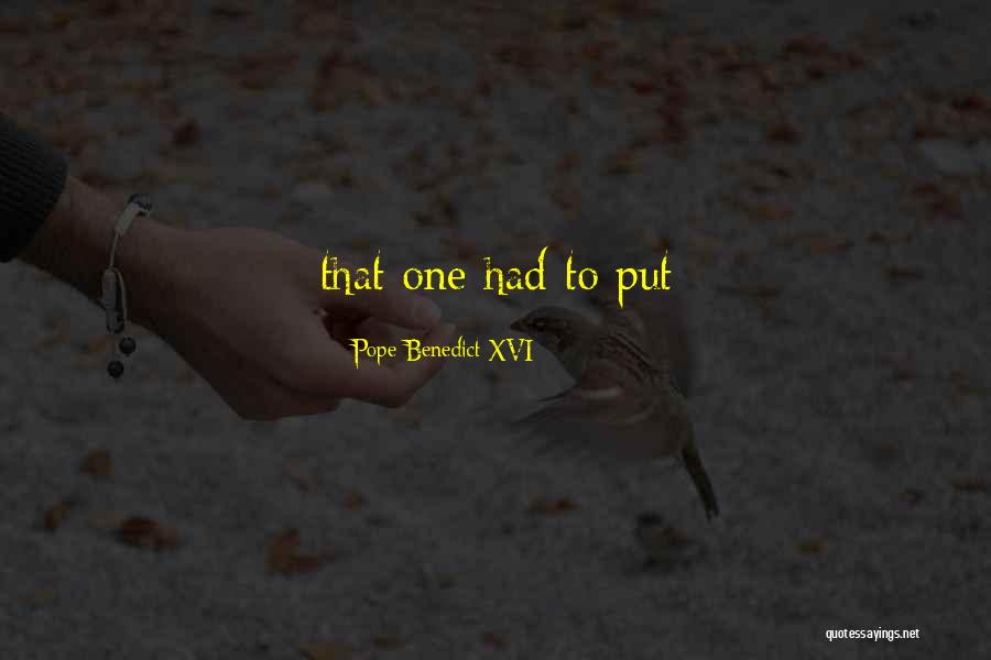 Cute Christening Quotes By Pope Benedict XVI