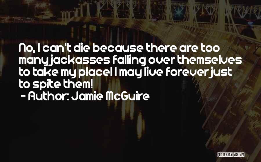 Cute Falling For Him Quotes By Jamie McGuire