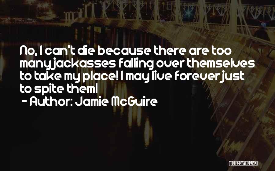 Cute Falling For You Quotes By Jamie McGuire