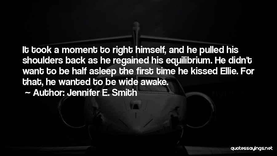 Cute First Time Love Quotes By Jennifer E. Smith