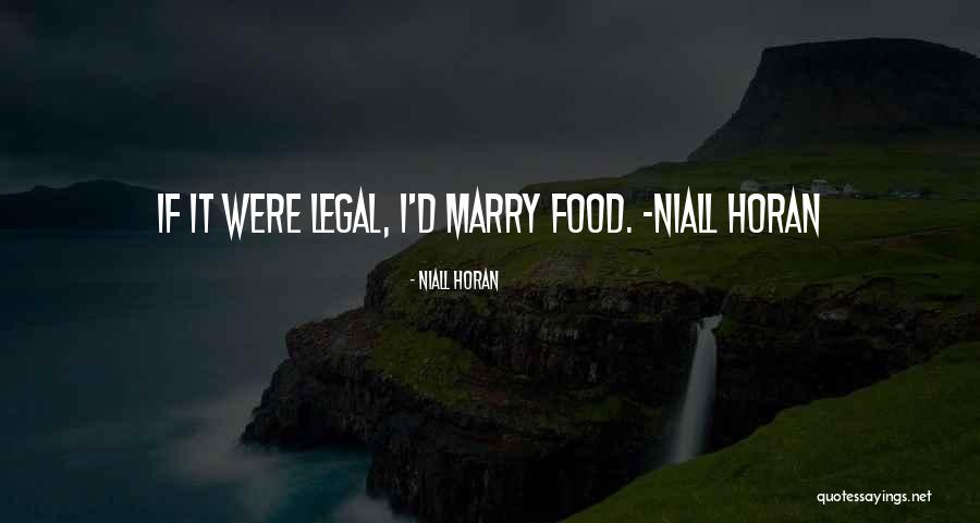 Cute Food Quotes By Niall Horan