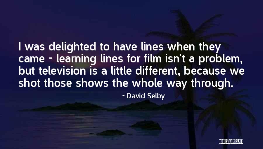 Cute Footsteps Quotes By David Selby Cute Footsteps Quotes By David Selby