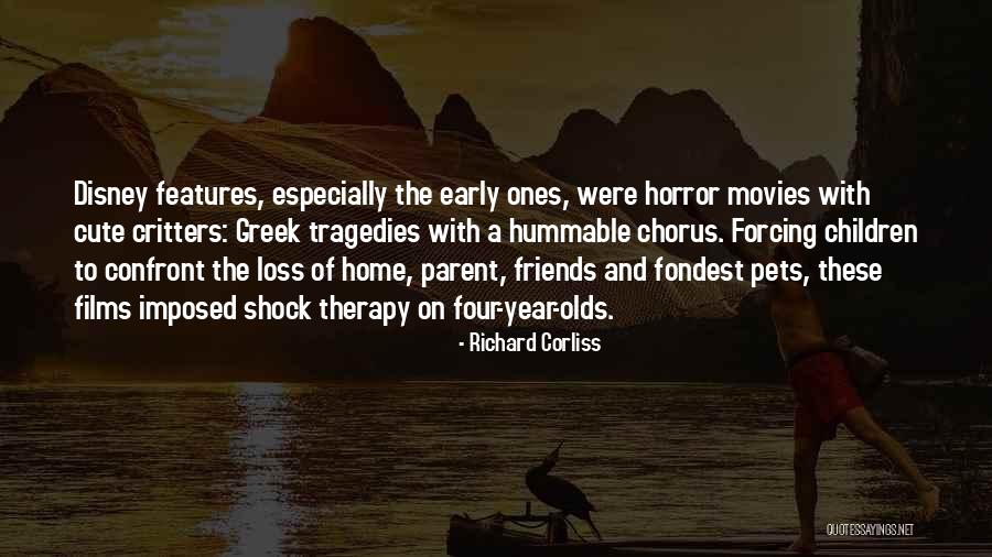 Cute Friends Quotes By Richard Corliss