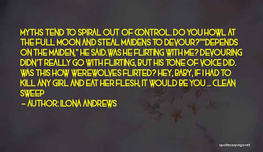 Cute His And Her Quotes By Ilona Andrews