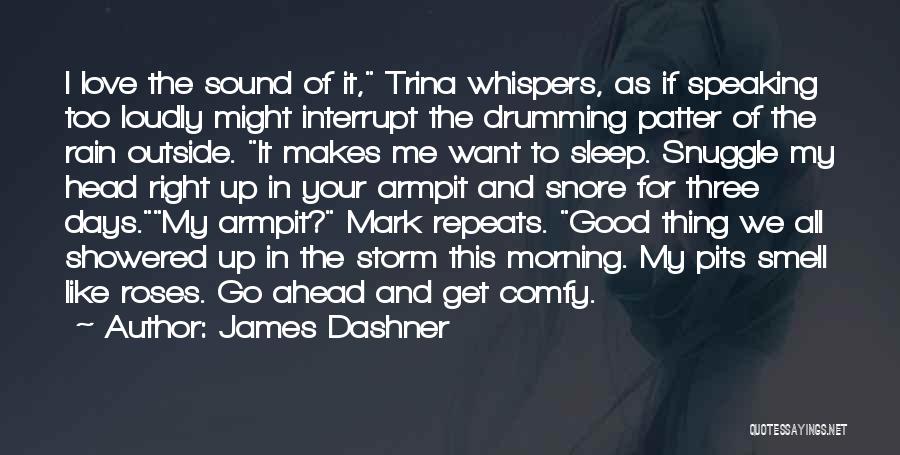 Cute I Can't Sleep Quotes By James Dashner