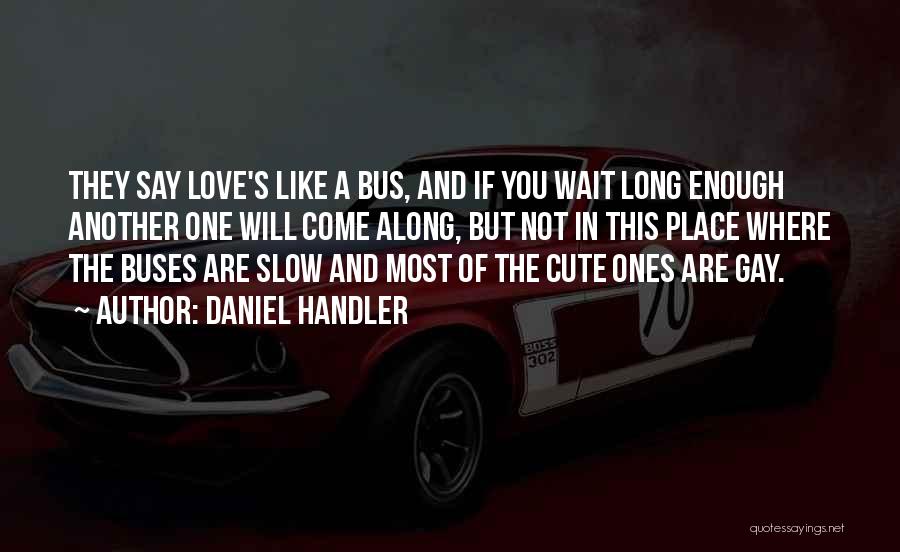 Cute I Will Wait For You Quotes By Daniel Handler