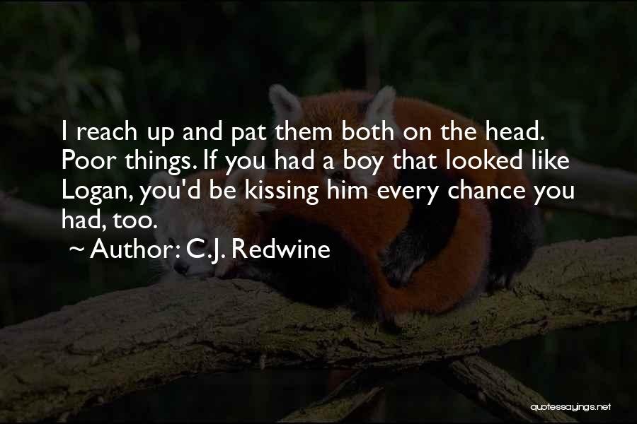 Cute It's A Boy Quotes By C.J. Redwine