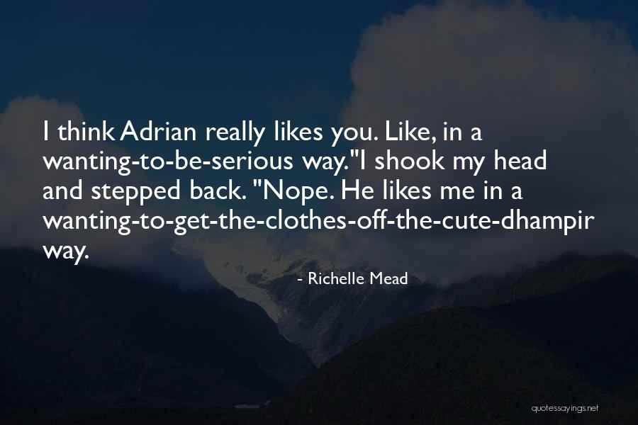 Cute Kiss Quotes By Richelle Mead Cute Kiss Quotes By Richelle Mead
