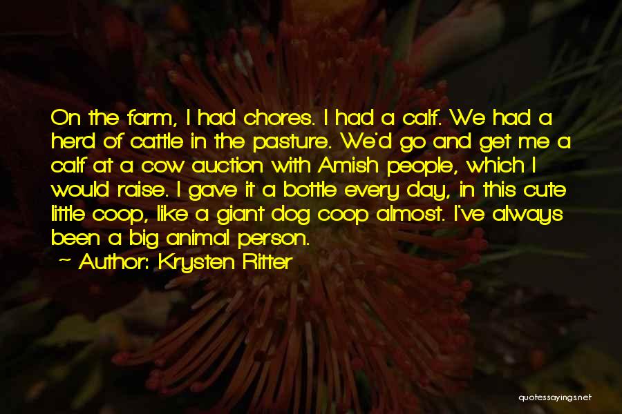 Cute Little Quotes By Krysten Ritter