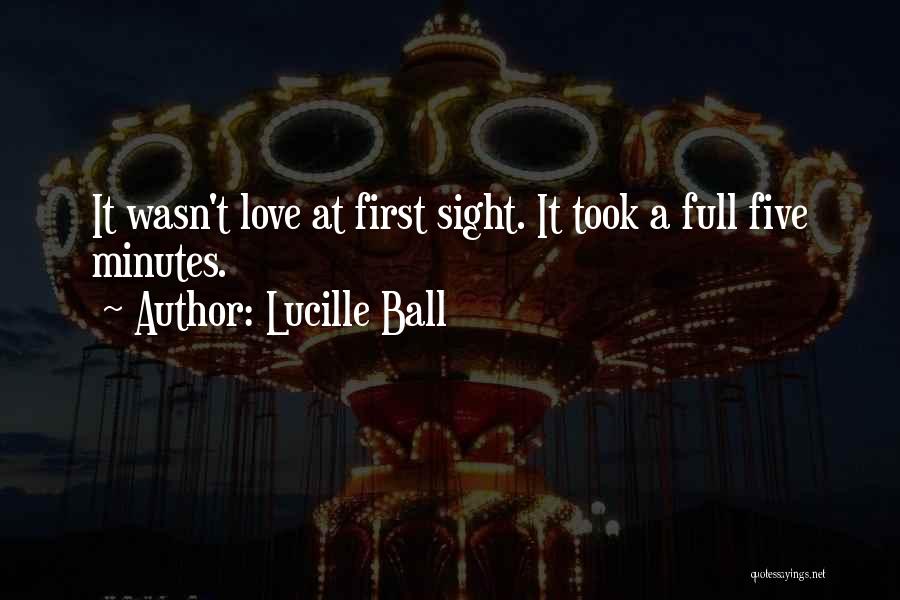 Cute Love Love Quotes By Lucille Ball