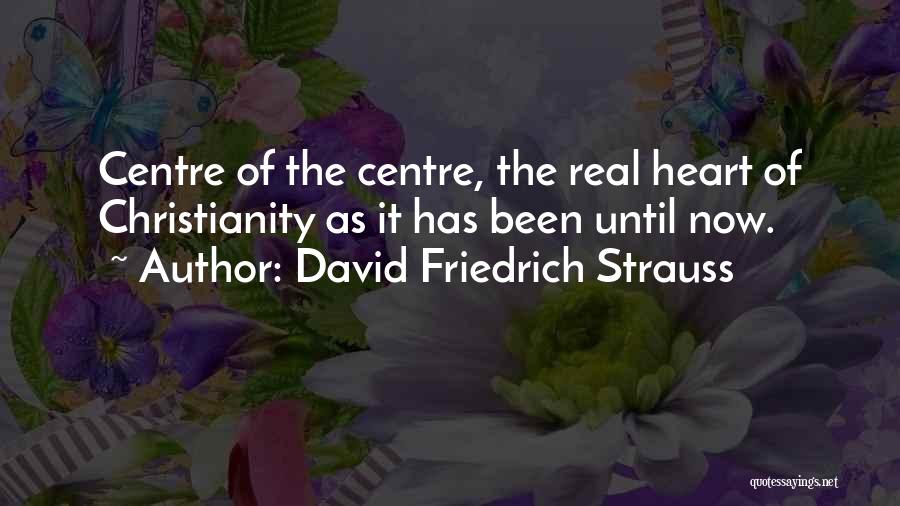 Cute Love Tripod Quotes By David Friedrich Strauss