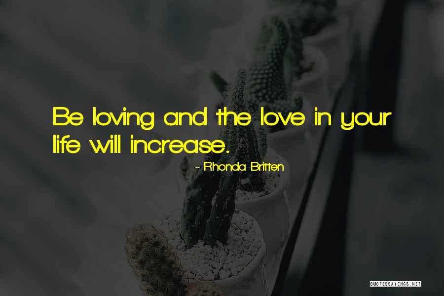 Cute Loving You Quotes By Rhonda Britten Cute Loving You Quotes By Rhonda Britten