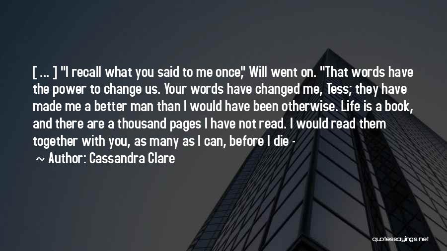 Cute Man Quotes By Cassandra Clare