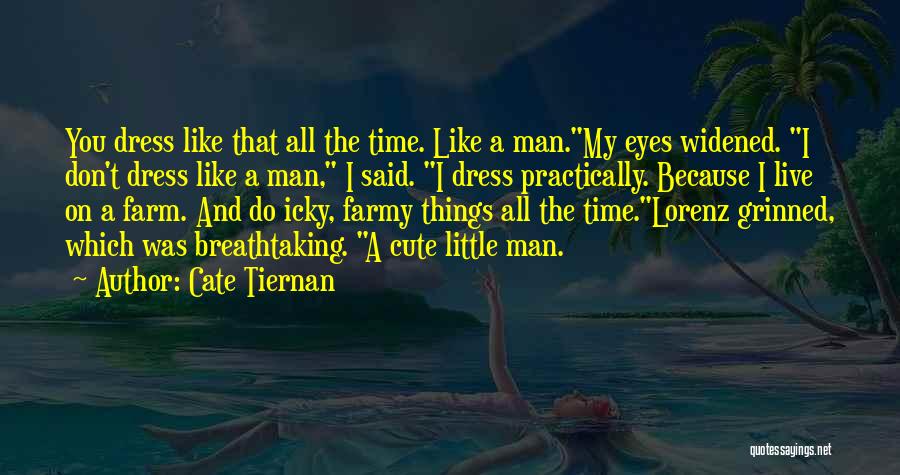 Cute Man Quotes By Cate Tiernan