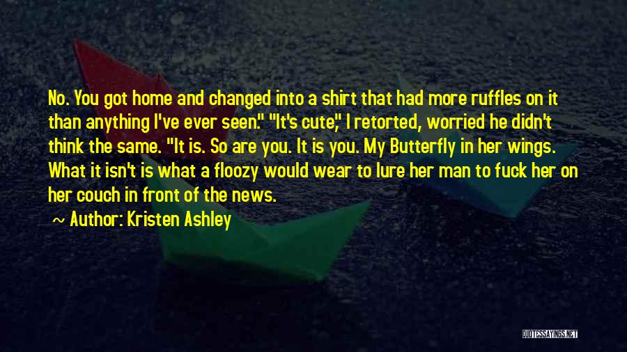 Cute Man Quotes By Kristen Ashley