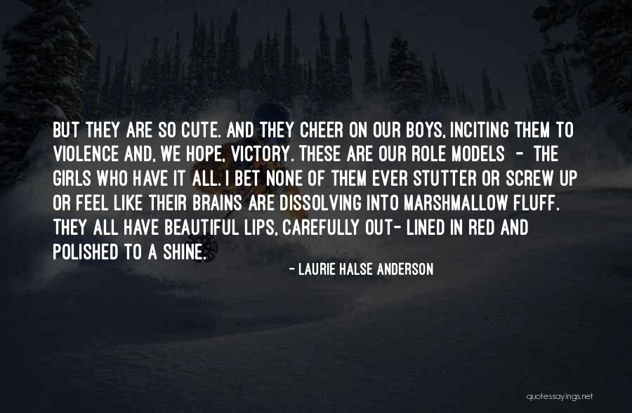 Cute Marshmallow Quotes By Laurie Halse Anderson Cute Marshmallow Quotes By Laurie Halse Anderson