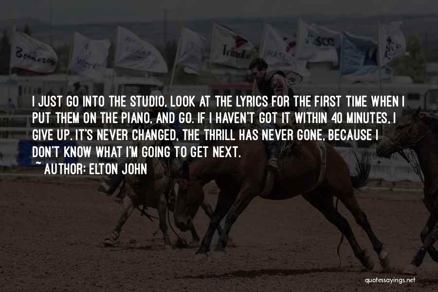 Cute Memory Box Quotes By Elton John