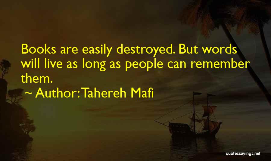 Cute Memory Box Quotes By Tahereh Mafi