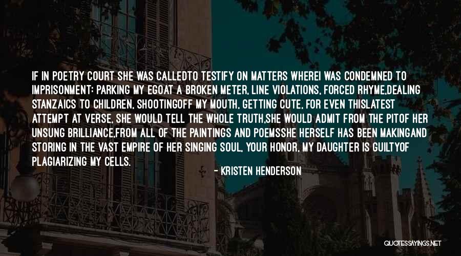Cute Mother From Daughter Quotes By Kristen Henderson Cute Mother From Daughter Quotes By Kristen Henderson