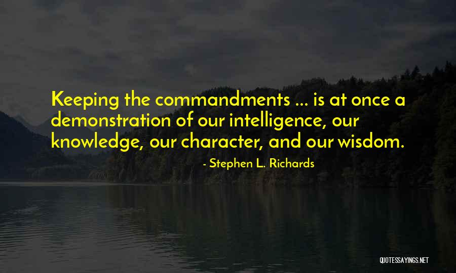 Cute Noah's Ark Quotes By Stephen L. Richards Cute Noah's Ark Quotes By Stephen L. Richards