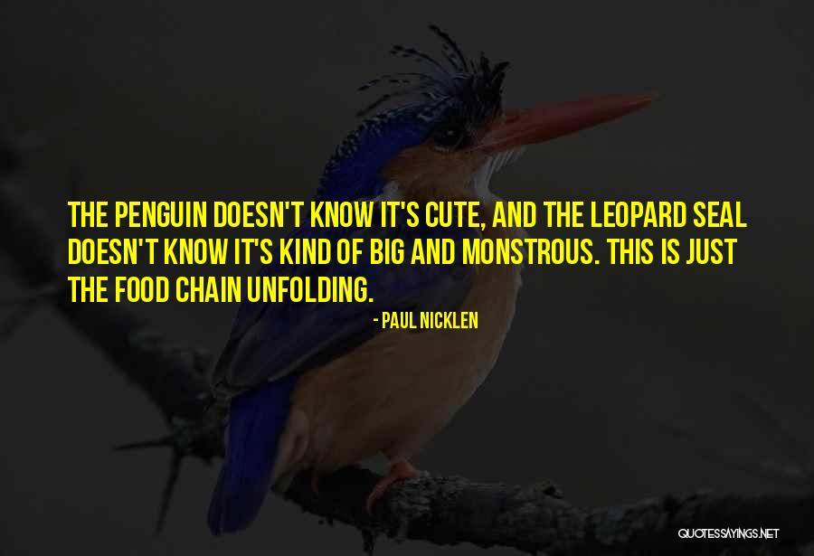 Cute Penguin Quotes By Paul Nicklen Cute Penguin Quotes By Paul Nicklen