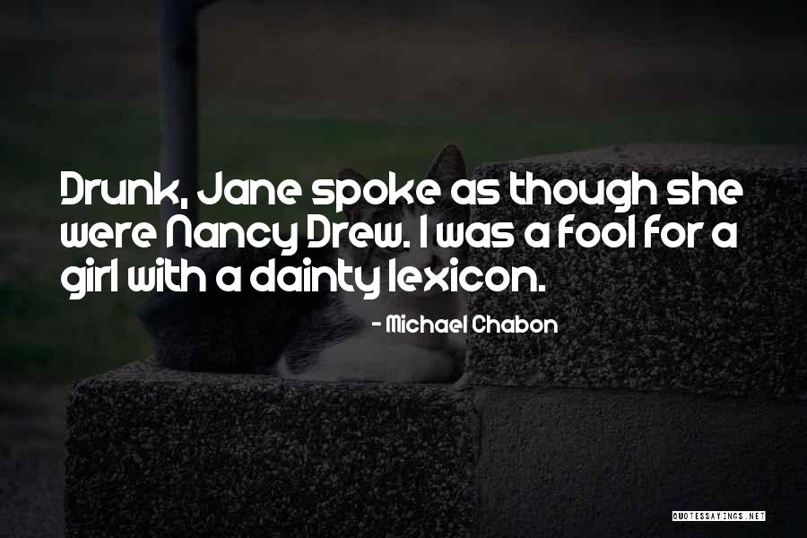 Cute Prom Quotes By Michael Chabon Cute Prom Quotes By Michael Chabon