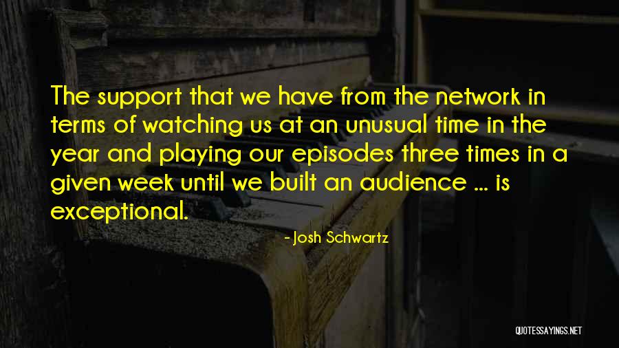 Cute Risque Quotes By Josh Schwartz Cute Risque Quotes By Josh Schwartz