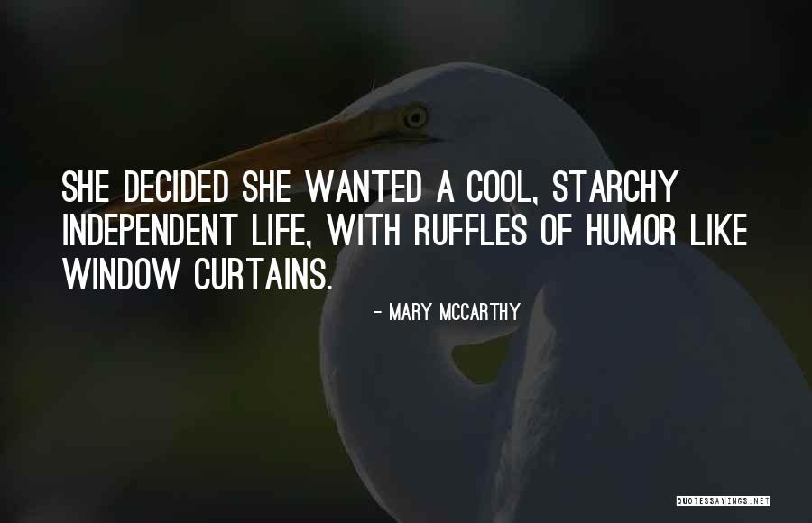 Cute Roommate Quotes By Mary McCarthy