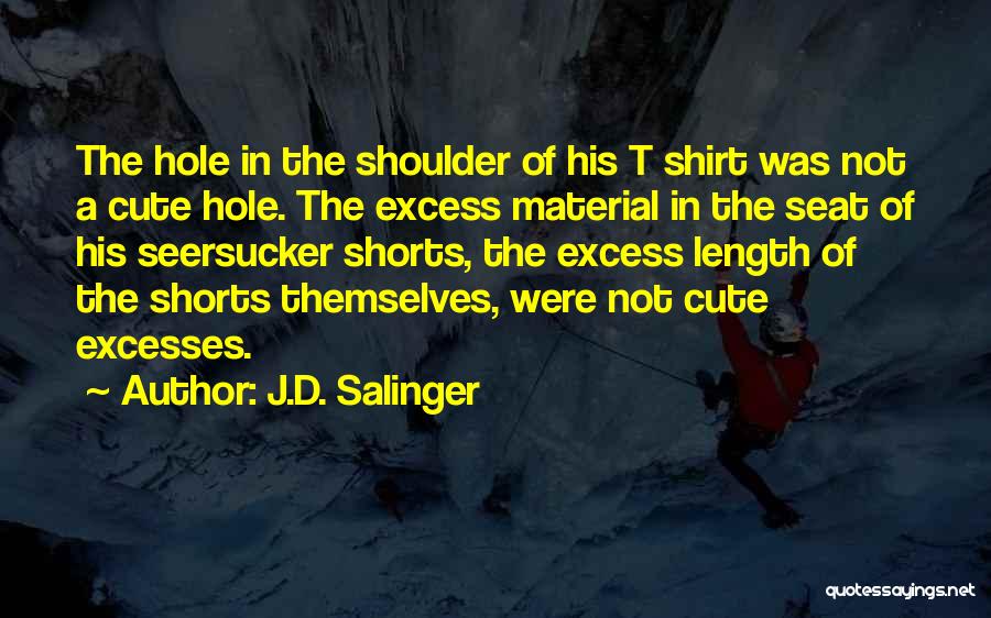 Cute Seersucker Quotes By J.D. Salinger