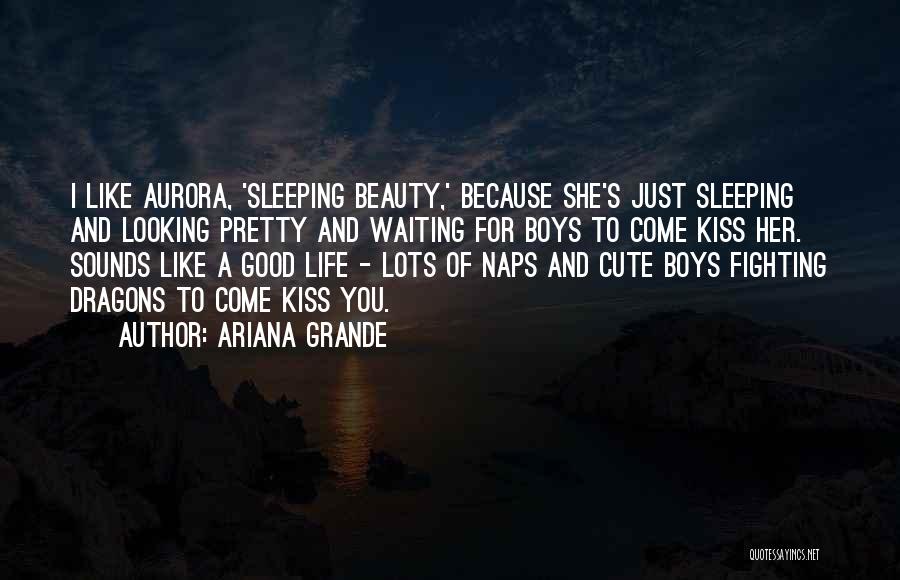 Cute Sleeping Quotes By Ariana Grande