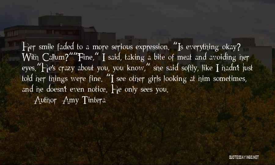 Cute Smile Quotes By Amy Tintera