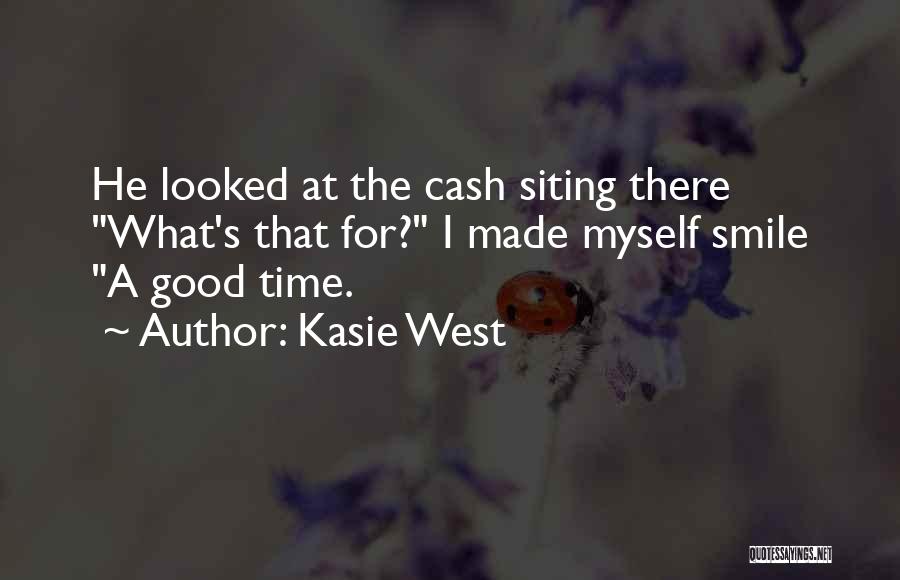 Cute Smile Quotes By Kasie West