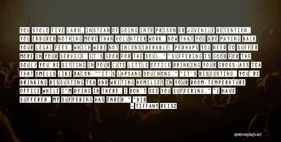 Cute Tea Quotes By Tiffany Reisz Cute Tea Quotes By Tiffany Reisz