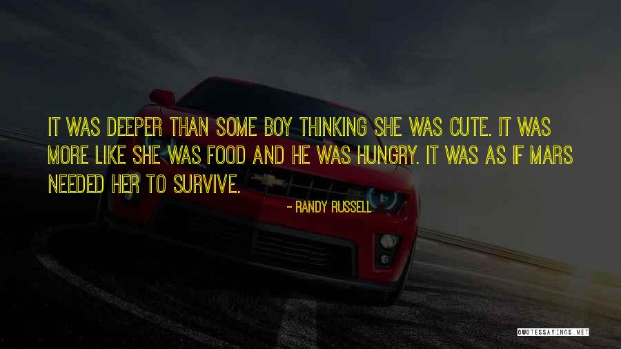Cute Thinking Of You Quotes By Randy Russell Cute Thinking Of You Quotes By Randy Russell