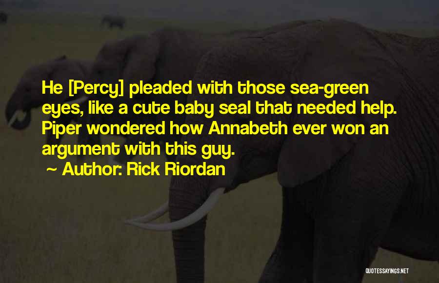 Cute Under The Sea Quotes By Rick Riordan