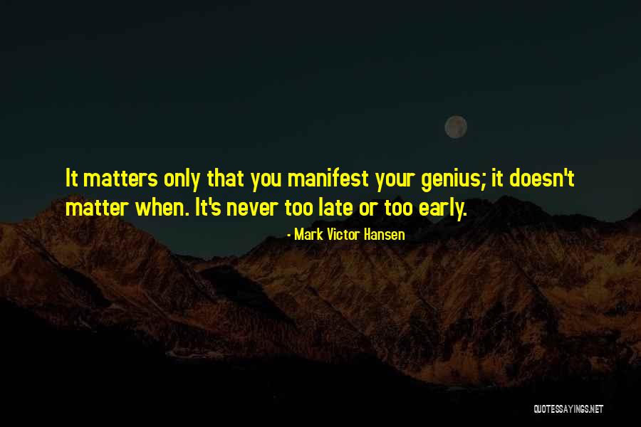 Cute Uterus Quotes By Mark Victor Hansen Cute Uterus Quotes By Mark Victor Hansen