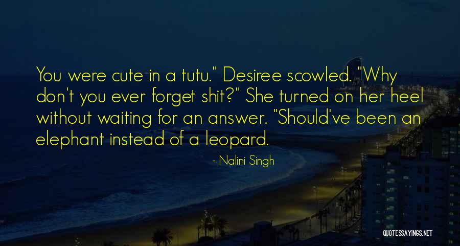 Cute Waiting For Him Quotes By Nalini Singh