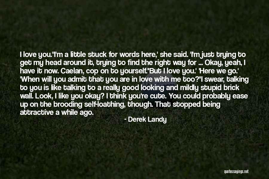 Cute Wall Quotes By Derek Landy Cute Wall Quotes By Derek Landy