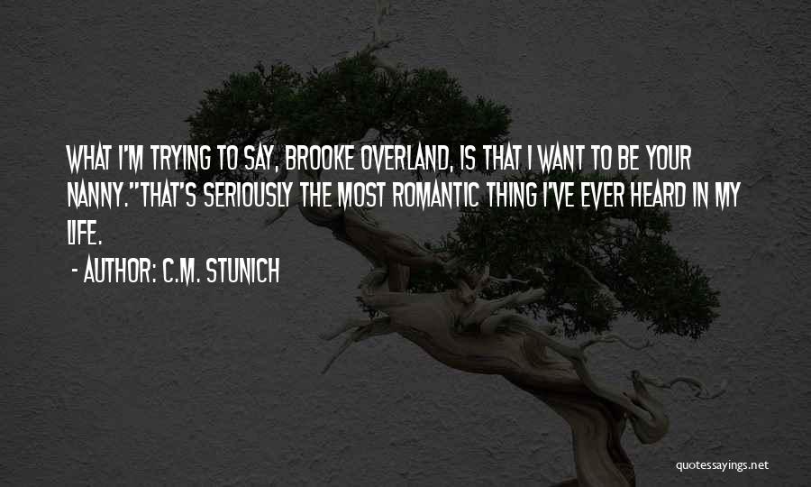 Cute Weird Quotes By C.M. Stunich