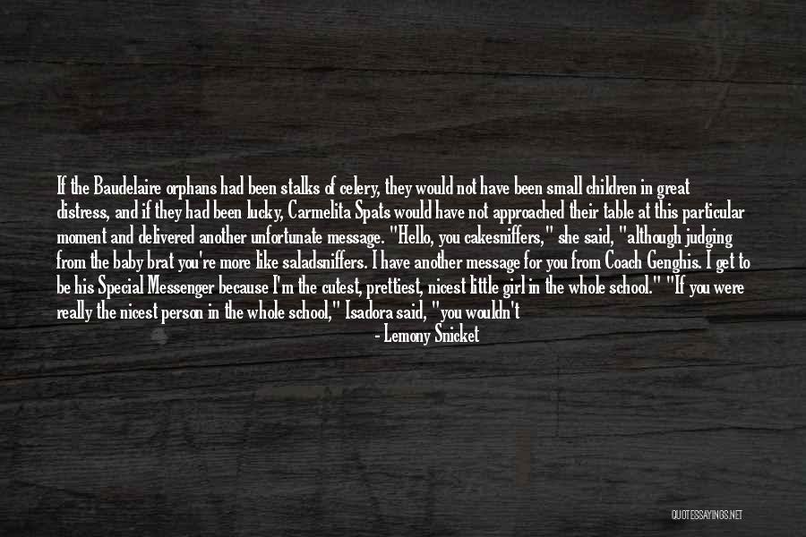 Cutest Quotes By Lemony Snicket