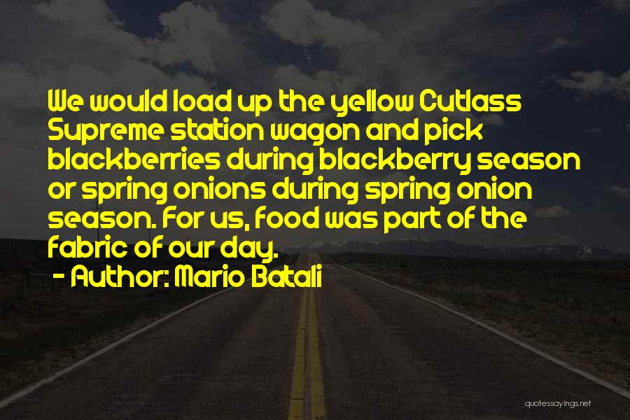 Cutlass Quotes By Mario Batali