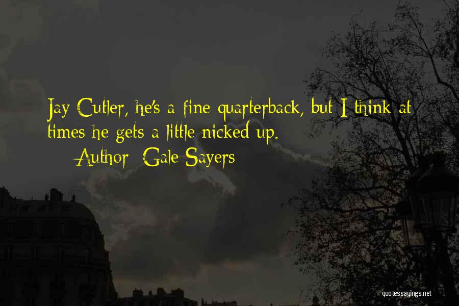 Cutler Quotes By Gale Sayers