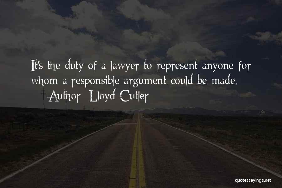 Cutler Quotes By Lloyd Cutler