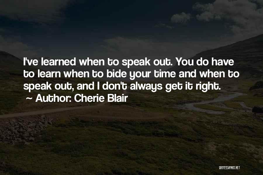 Cutruzzola Quotes By Cherie Blair