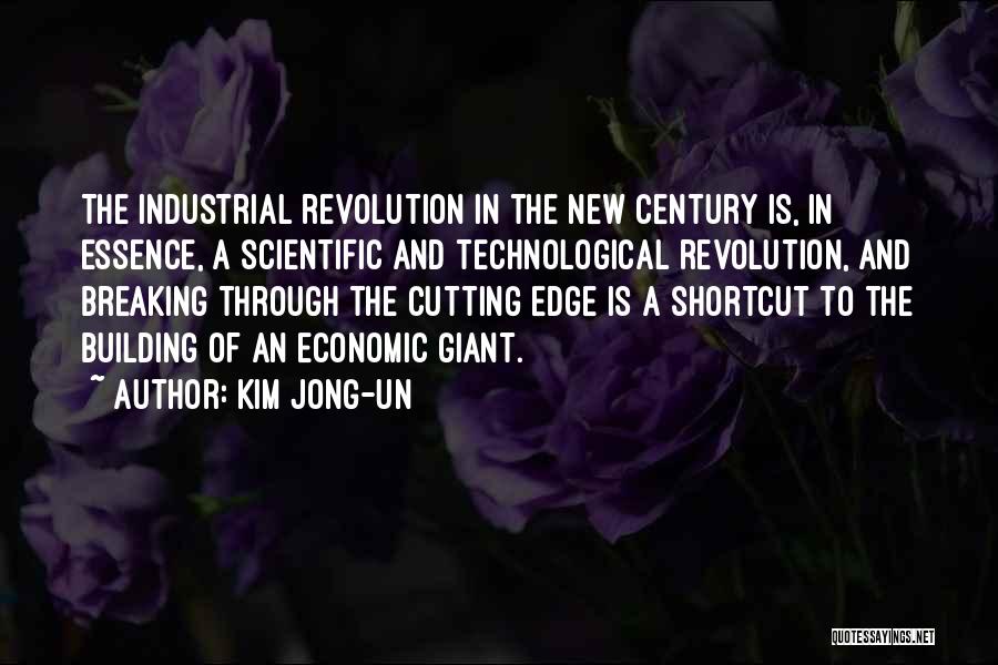 Cutting Edge Quotes By Kim Jong-un