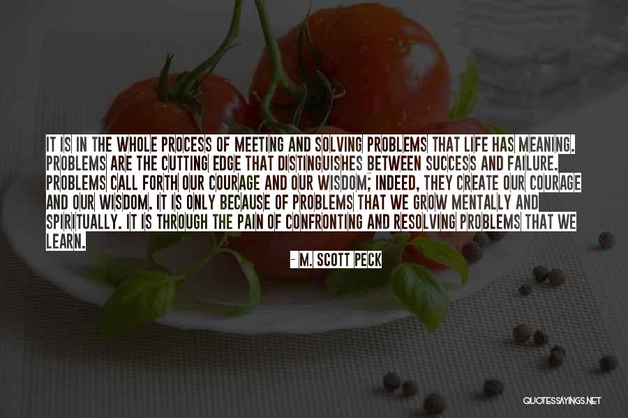 Cutting Edge Quotes By M. Scott Peck Cutting Edge Quotes By M. Scott Peck