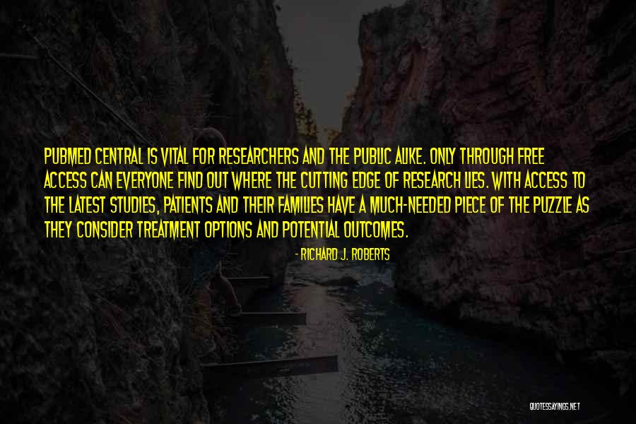 Cutting Edge Quotes By Richard J. Roberts Cutting Edge Quotes By Richard J. Roberts