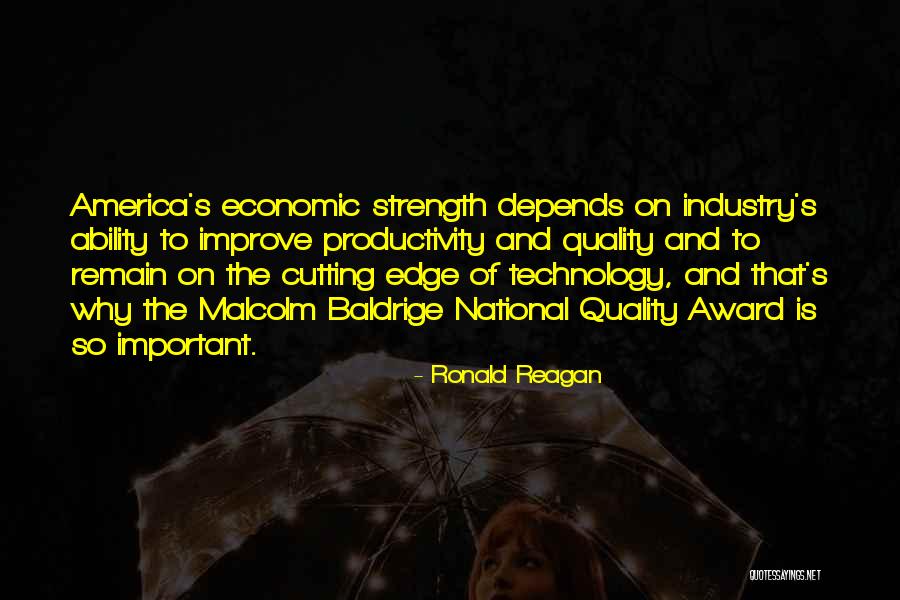 Cutting Edge Quotes By Ronald Reagan Cutting Edge Quotes By Ronald Reagan