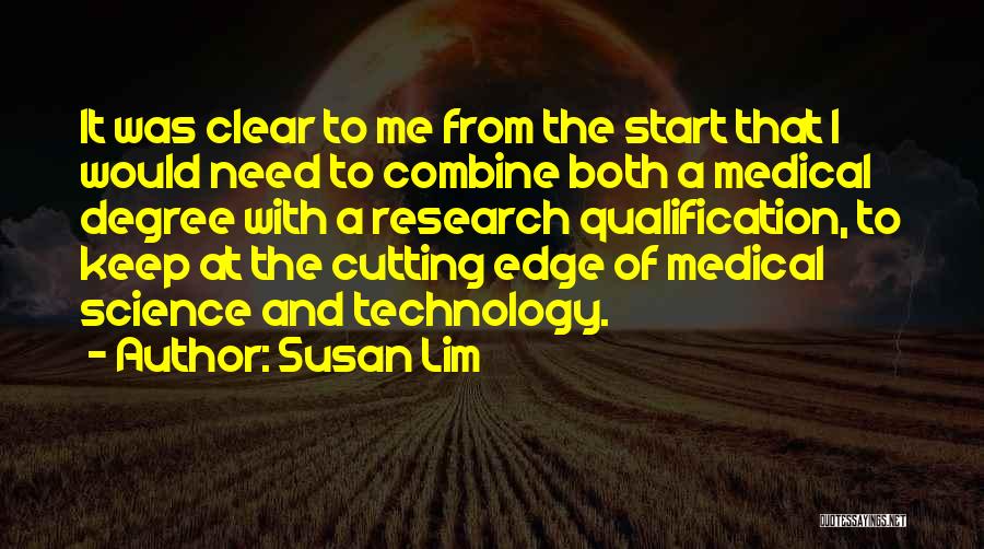 Cutting Edge Quotes By Susan Lim